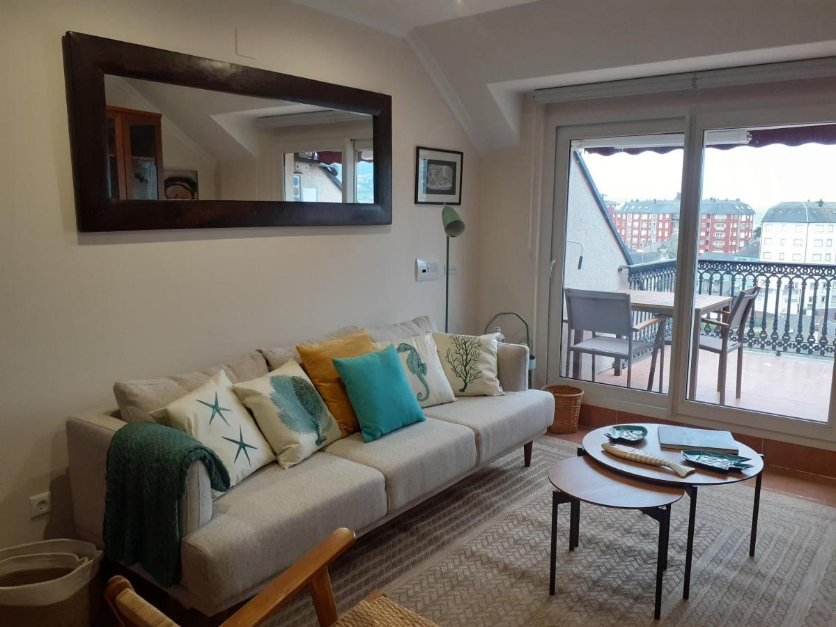 Atico Con Terraza Y Piscina Comunitaria Apartment Ribadeo Exterior photo